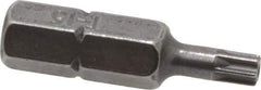 Value Collection - Tamper Resistant Torx Screwdriver Bit - 1" OAL - Eagle Tool & Supply