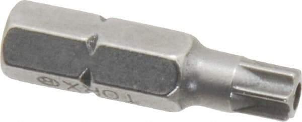 Value Collection - Tamper Resistant Torx Screwdriver Bit - 1" OAL - Eagle Tool & Supply