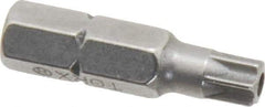 Value Collection - Tamper Resistant Torx Screwdriver Bit - 1" OAL - Eagle Tool & Supply