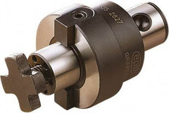 Seco - Graflex 5 Modular Connection 16mm Pilot Diam Shell Mill Holder - 1.259" Flange to Nose End Projection, 1.968" Nose Diam, Through-Spindle Coolant - Exact Industrial Supply