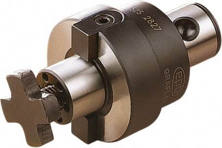 Seco - Graflex 6 Modular Connection 27mm Pilot Diam Shell Mill Holder - 1.574" Flange to Nose End Projection, 2.362" Nose Diam, Through-Spindle Coolant - Exact Industrial Supply