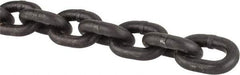 Peerless Chain - 5/16" Welded Alloy Chain - 4,300 Lb Capacity, Grade 80, Alloy Steel, Black Finish - Eagle Tool & Supply