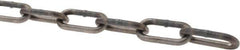 Peerless Chain - #2/0 Welded Straight Link Coil Chain - 520 Lb Capacity, Steel, Bright Finish - Eagle Tool & Supply