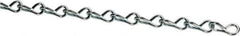 Made in USA - 0.047" Diam Steel Single Jack Chain - 5 Lb Load Limit, #18, Zinc Plated Finish - Eagle Tool & Supply