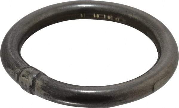 Campbell - 5/16 Inch Wire Size Welding Ring - 2 Inch Inside Diameter, 600 Lbs. Load Limit, Bright Finish - Eagle Tool & Supply