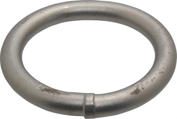 Campbell - 5/8 Inch Wire Size Welding Ring - 4 Inch Inside Diameter, 1,700 Lbs. Load Limit, Bright Finish - Eagle Tool & Supply