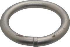 Campbell - 5/8 Inch Wire Size Welding Ring - 4 Inch Inside Diameter, 1,700 Lbs. Load Limit, Bright Finish - Eagle Tool & Supply