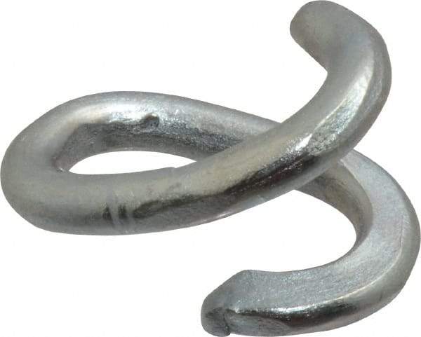 Peerless Chain - Zinc Plated Carbon Steel Open End Link - 3/16" Diameter, 240 Lb Load Limit - Eagle Tool & Supply