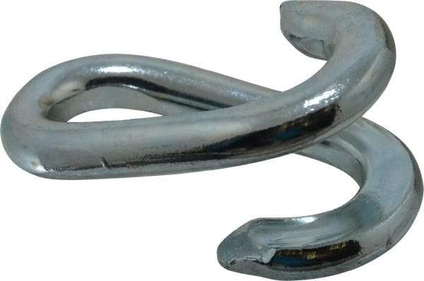 Campbell - Zinc Plated Carbon Steel Open End Link - 3/8" Diameter, 1,250 Lb Load Limit - Eagle Tool & Supply