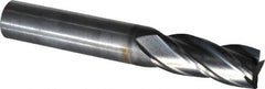 OSG - 3/8", 7/8" LOC, 3/8" Shank Diam, 2-1/2" OAL, 4 Flute, Solid Carbide Square End Mill - Single End, Diamond Finish, Spiral Flute, 30° Helix, Centercutting, Right Hand Cut, Right Hand Flute, Series 7040 - Eagle Tool & Supply