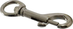 Value Collection - 2-3/8" Long Oval Swivel Eye Bolt Snap - Zinc Alloy with 1/4" Snap Opening - Eagle Tool & Supply