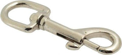 Value Collection - 3-1/8" Long Oval Swivel Eye Bolt Snap - Zinc Alloy with 5/16" Snap Opening - Eagle Tool & Supply