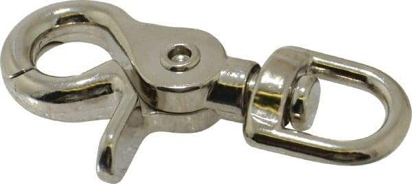 Value Collection - 2-1/4" Long Swivel Eye Trigger Snap - Zinc Alloy with 3/8" Snap Opening - Eagle Tool & Supply