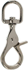 Value Collection - 3-3/4" Long Swivel Eye Trigger Snap - Zinc Alloy with 3/4" Snap Opening - Eagle Tool & Supply