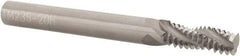Scientific Cutting Tools - 5/16-20 UN, 0.235" Cutting Diam, 3 Flute, Solid Carbide Helical Flute Thread Mill - Internal/External Thread, 0.67" LOC, 2-1/2" OAL, 1/4" Shank Diam - Eagle Tool & Supply