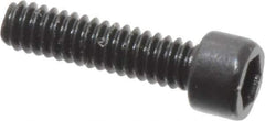 Unbrako - #0-80 UNF Hex Socket Drive, Socket Cap Screw - Alloy Steel, Black Oxide Finish, 1/4" Length Under Head - Eagle Tool & Supply