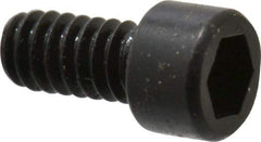 Unbrako - #2-56 UNC Hex Socket Drive, Socket Cap Screw - Alloy Steel, Black Oxide Finish, 3/16" Length Under Head - Eagle Tool & Supply
