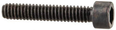 Unbrako - #2-56 UNC Hex Socket Drive, Socket Cap Screw - Alloy Steel, Black Oxide Finish, 1/2" Length Under Head - Eagle Tool & Supply