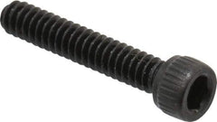 Unbrako - #4-40 UNC Hex Socket Drive, Socket Cap Screw - Alloy Steel, Black Oxide Finish, 5/8" Length Under Head - Eagle Tool & Supply