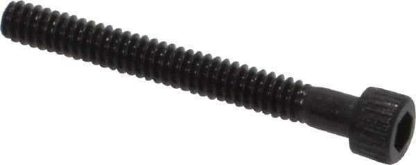Unbrako - #4-40 UNC Hex Socket Drive, Socket Cap Screw - Alloy Steel, Black Oxide Finish, 1" Length Under Head - Eagle Tool & Supply