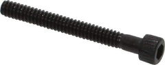 Unbrako - #4-40 UNC Hex Socket Drive, Socket Cap Screw - Alloy Steel, Black Oxide Finish, 1" Length Under Head - Eagle Tool & Supply