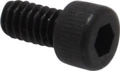 Unbrako - #5-40 UNC Hex Socket Drive, Socket Cap Screw - Alloy Steel, Black Oxide Finish, 1/4" Length Under Head - Eagle Tool & Supply