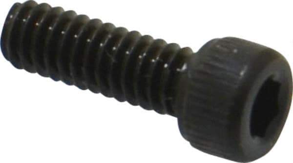Unbrako - #5-40 UNC Hex Socket Drive, Socket Cap Screw - Alloy Steel, Black Oxide Finish, 3/8" Length Under Head - Eagle Tool & Supply