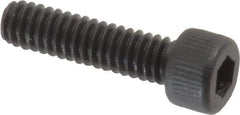 Unbrako - #5-40 UNC Hex Socket Drive, Socket Cap Screw - Alloy Steel, Black Oxide Finish, 1/2" Length Under Head - Eagle Tool & Supply