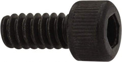 Unbrako - #6-32 UNC Hex Socket Drive, Socket Cap Screw - Alloy Steel, Black Oxide Finish, 5/16" Length Under Head - Eagle Tool & Supply