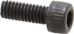Unbrako - #6-40 UNF Hex Socket Drive, Socket Cap Screw - Alloy Steel, Black Oxide Finish, 3/8" Length Under Head - Eagle Tool & Supply