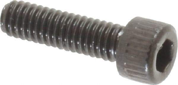 Unbrako - #6-40 UNF Hex Socket Drive, Socket Cap Screw - Alloy Steel, Black Oxide Finish, 1/2" Length Under Head - Eagle Tool & Supply