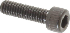 Unbrako - #6-40 UNF Hex Socket Drive, Socket Cap Screw - Alloy Steel, Black Oxide Finish, 1/2" Length Under Head - Eagle Tool & Supply