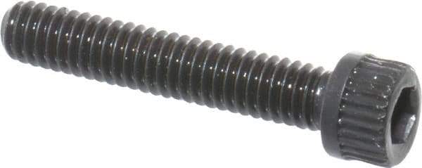 Unbrako - #6-40 UNF Hex Socket Drive, Socket Cap Screw - Alloy Steel, Black Oxide Finish, 3/4" Length Under Head - Eagle Tool & Supply