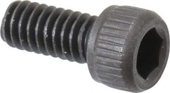 Unbrako - #8-32 UNC Hex Socket Drive, Socket Cap Screw - Alloy Steel, Black Oxide Finish, 3/8" Length Under Head - Eagle Tool & Supply