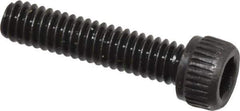Unbrako - #8-32 UNC Hex Socket Drive, Socket Cap Screw - Alloy Steel, Black Oxide Finish, 3/4" Length Under Head - Eagle Tool & Supply