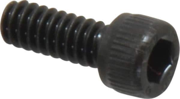 Unbrako - #10-24 UNC Hex Socket Drive, Socket Cap Screw - Alloy Steel, Black Oxide Finish, 1/2" Length Under Head - Eagle Tool & Supply