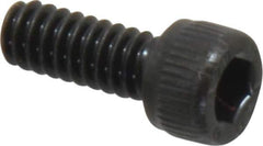 Unbrako - #10-24 UNC Hex Socket Drive, Socket Cap Screw - Alloy Steel, Black Oxide Finish, 1/2" Length Under Head - Eagle Tool & Supply