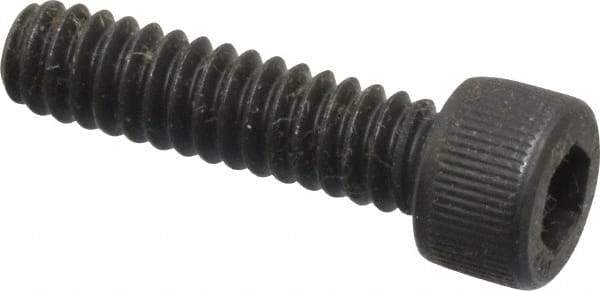 Unbrako - #10-24 UNC Hex Socket Drive, Socket Cap Screw - Alloy Steel, Black Oxide Finish, 3/4" Length Under Head - Eagle Tool & Supply