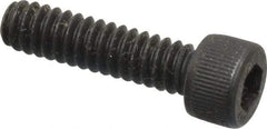 Unbrako - #10-24 UNC Hex Socket Drive, Socket Cap Screw - Alloy Steel, Black Oxide Finish, 3/4" Length Under Head - Eagle Tool & Supply