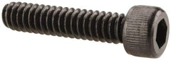 Unbrako - #10-24 UNC Hex Socket Drive, Socket Cap Screw - Alloy Steel, Black Oxide Finish, 7/8" Length Under Head - Eagle Tool & Supply