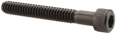 Unbrako - #10-24 UNC Hex Socket Drive, Socket Cap Screw - Alloy Steel, Black Oxide Finish, 1-1/2" Length Under Head - Eagle Tool & Supply