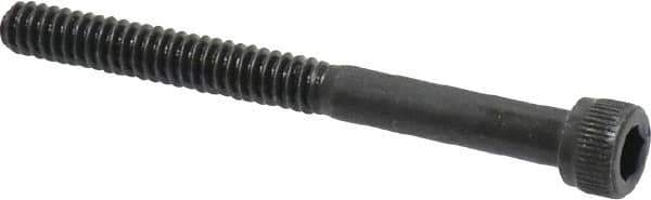 Unbrako - #10-24 UNC Hex Socket Drive, Socket Cap Screw - Alloy Steel, Black Oxide Finish, 2" Length Under Head - Eagle Tool & Supply