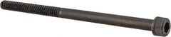 Unbrako - #10-24 UNC Hex Socket Drive, Socket Cap Screw - Alloy Steel, Black Oxide Finish, 3" Length Under Head - Eagle Tool & Supply
