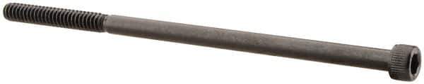 Unbrako - #10-24 UNC Hex Socket Drive, Socket Cap Screw - Alloy Steel, Black Oxide Finish, 4" Length Under Head - Eagle Tool & Supply