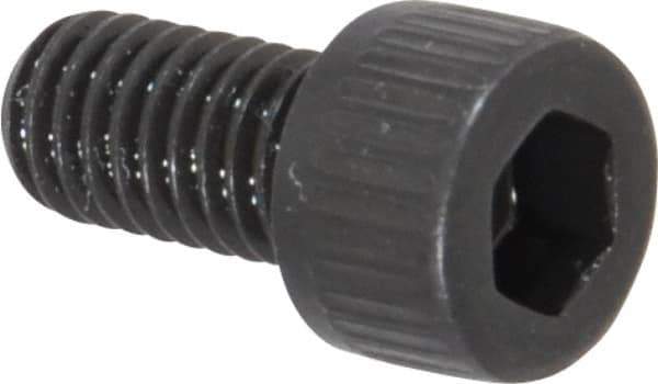 Unbrako - #10-32 UNF Hex Socket Drive, Socket Cap Screw - Alloy Steel, Black Oxide Finish, 3/8" Length Under Head - Eagle Tool & Supply