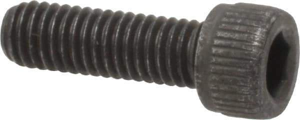 Unbrako - #10-32 UNF Hex Socket Drive, Socket Cap Screw - Alloy Steel, Black Oxide Finish, 5/8" Length Under Head - Eagle Tool & Supply