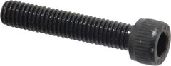 Unbrako - #10-32 UNF Hex Socket Drive, Socket Cap Screw - Alloy Steel, Black Oxide Finish, 1" Length Under Head - Eagle Tool & Supply