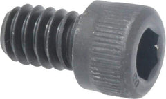 Unbrako - 1/4-20 UNC Hex Socket Drive, Socket Cap Screw - Alloy Steel, Black Oxide Finish, 3/8" Length Under Head - Eagle Tool & Supply