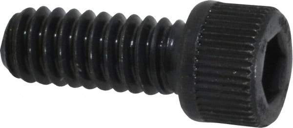 Unbrako - 1/4-20 UNC Hex Socket Drive, Socket Cap Screw - Alloy Steel, Black Oxide Finish, 5/8" Length Under Head - Eagle Tool & Supply