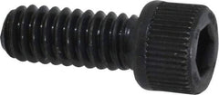 Unbrako - 1/4-20 UNC Hex Socket Drive, Socket Cap Screw - Alloy Steel, Black Oxide Finish, 5/8" Length Under Head - Eagle Tool & Supply
